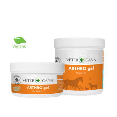 Vetercann ARTHRO Gel de masaje para animales con cáñamo